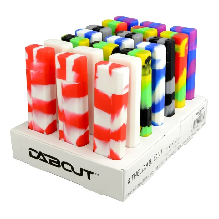 Dab Out Silicone Dab Kit – 5.4″ – 21PC