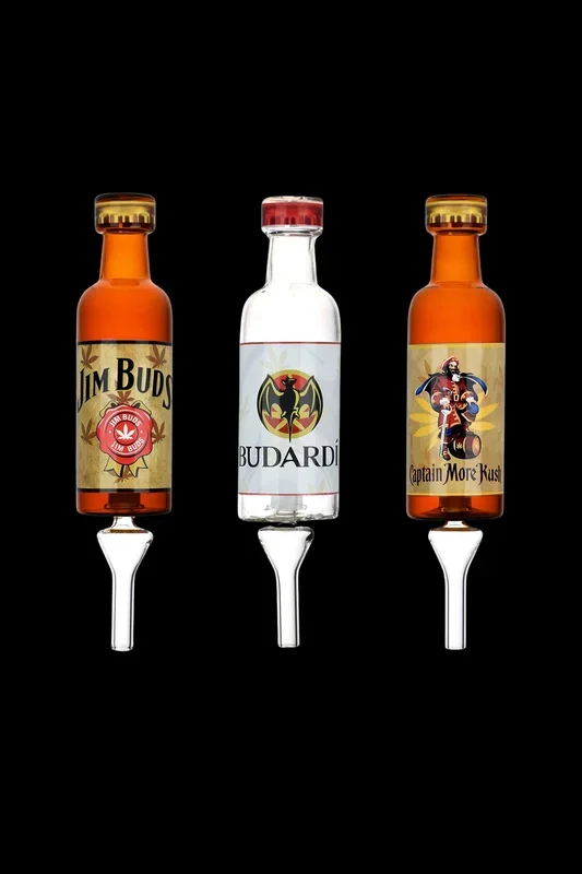 Dabtized Liquor Bottle Bubbler Dab Straw