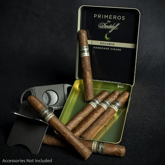 Davidoff Primeros Escurio Petit Panetela Cigars – Tin of 6