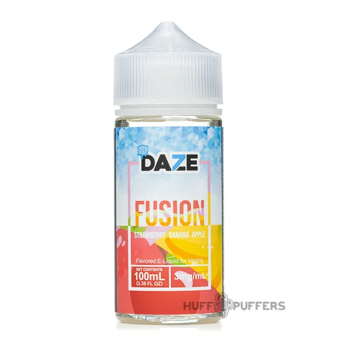 Daze Fusion – Strawberry Banana Apple Iced 100mL