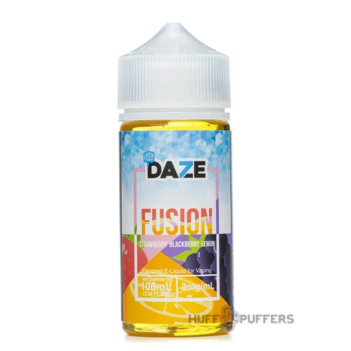 Daze Fusion – Strawberry Blackberry Lemon Iced 100mL
