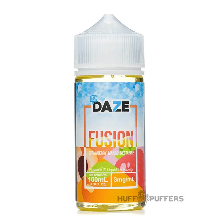 Daze Fusion – Strawberry Mango Nectarine Iced 100mL