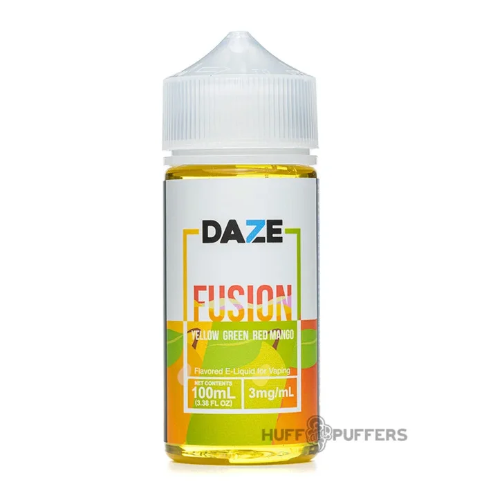 Daze Fusion – Yellow Green Red Mango 100mL
