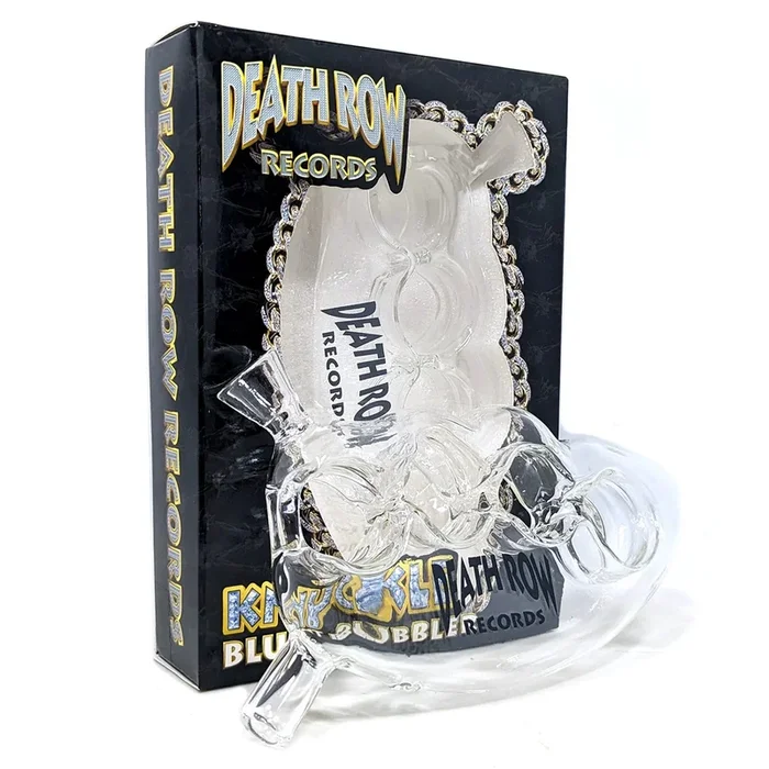 Death Row Records (Water Pipe) 6″ Knuckle Blunt Bubbler