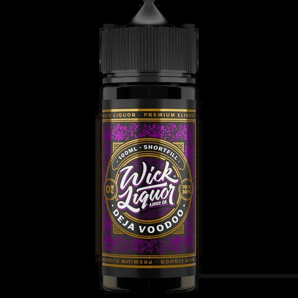 Deja Voodoo Shortfill by Wick Liquor. – 100ml