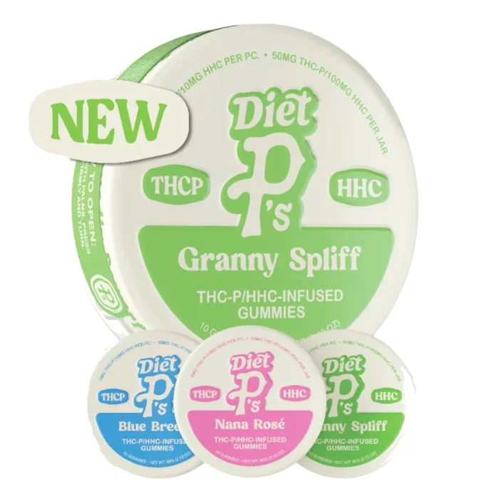 Diet Ps THC-P + HHC Gummies – 150mg