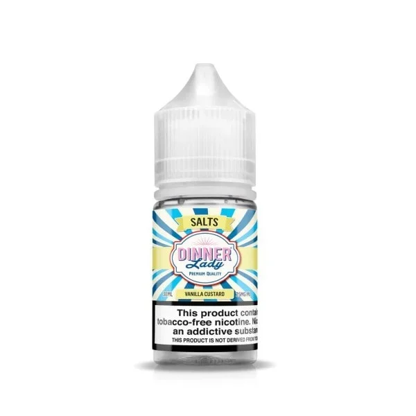 Dinner Lady TFN Salt Nicotine – Vanilla Custard | 30mL