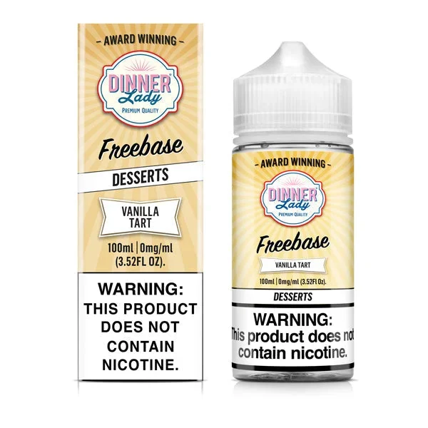 Dinner Lady Vanilla Tart TFN 100mL Freebase Vape Juice