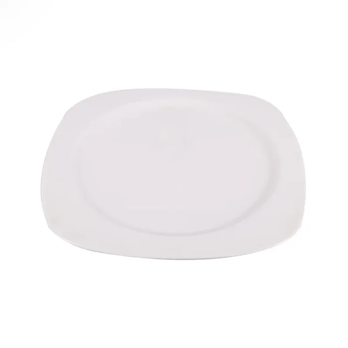 DISH PORCELAIN WHITE IR 9INCH 1185A