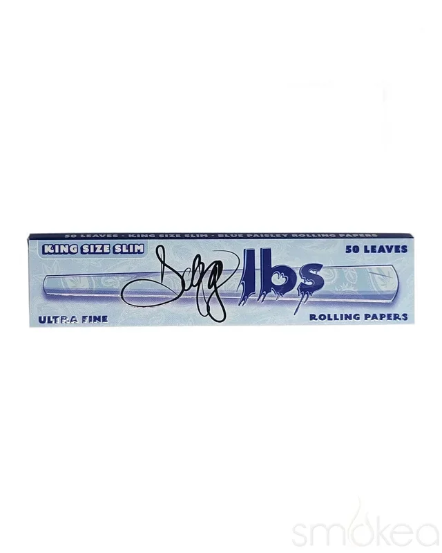 Dogg lbs King Size Slim Blue Paisley Rolling Papers