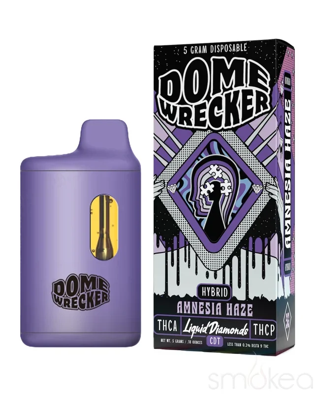 Dome Wrecker 5g Liquid Diamonds Blend Vape – Amnesia Haze