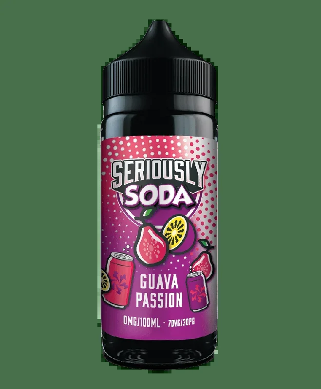 DOOZY SERIOUSLY SODA GUAVA PASSION 100ML SHORTFILL E-LIQUID