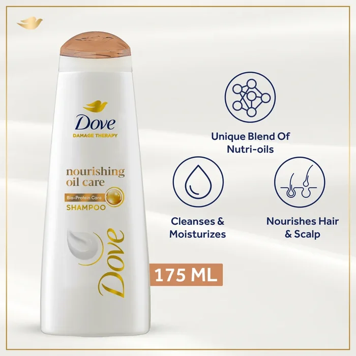 DOVE SHAMPOO NOURISHING OIL CARE 175 ML