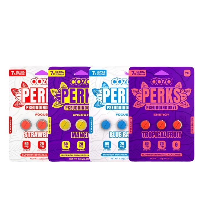 Dozo Pseudoindoxyl Perks 60mg 3ct (SINGLE)