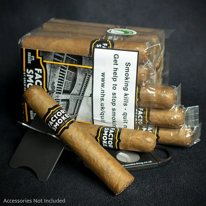 Drew Estate Factory Smokes New World Shade Robusto Cigars – Bundle of 25