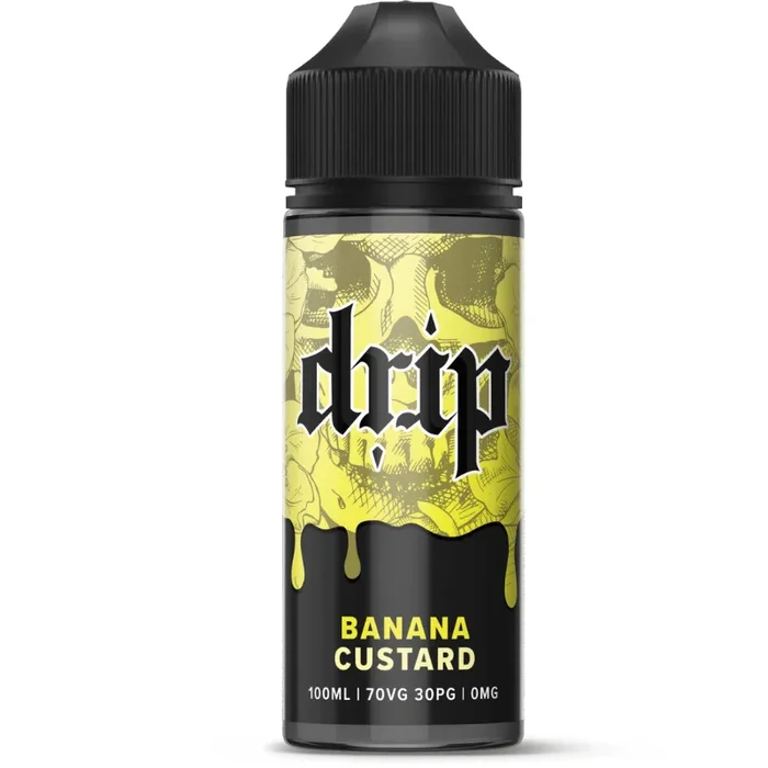 DRIP BANANA CUSTARD 100ML SHORTFILL E-LIQUID