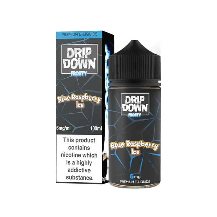 Drip Down Frosty Blue Raspberry Ice 100 ml At Best Price In Pakistan