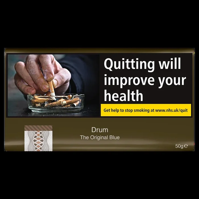 Drum The Original Blue Hand Rolling Tobacco – 50g Pouch