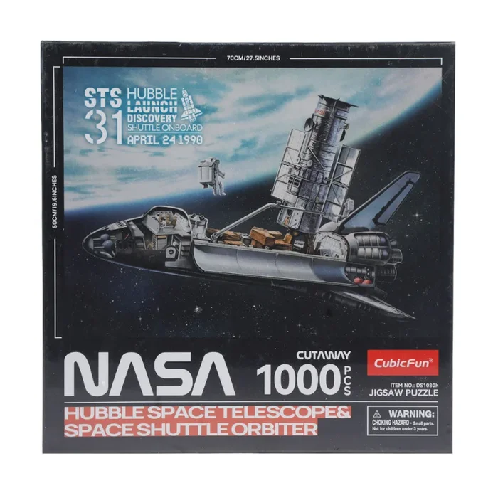 DS1030H CUBICFUN 3D PUZZLE SHUTTLE ON BOARD 1000PC