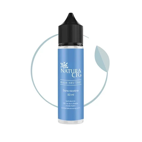 E liquide Bio Base Neutre Sans Alcool 50 ml