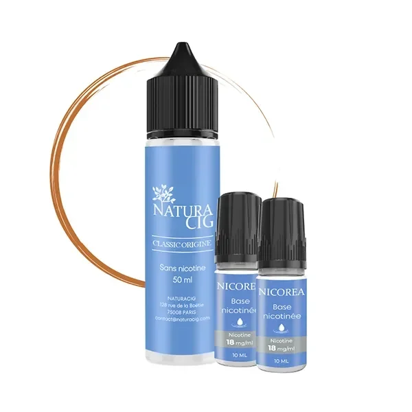 E liquide Classic Origine 60 ml avec nicotine