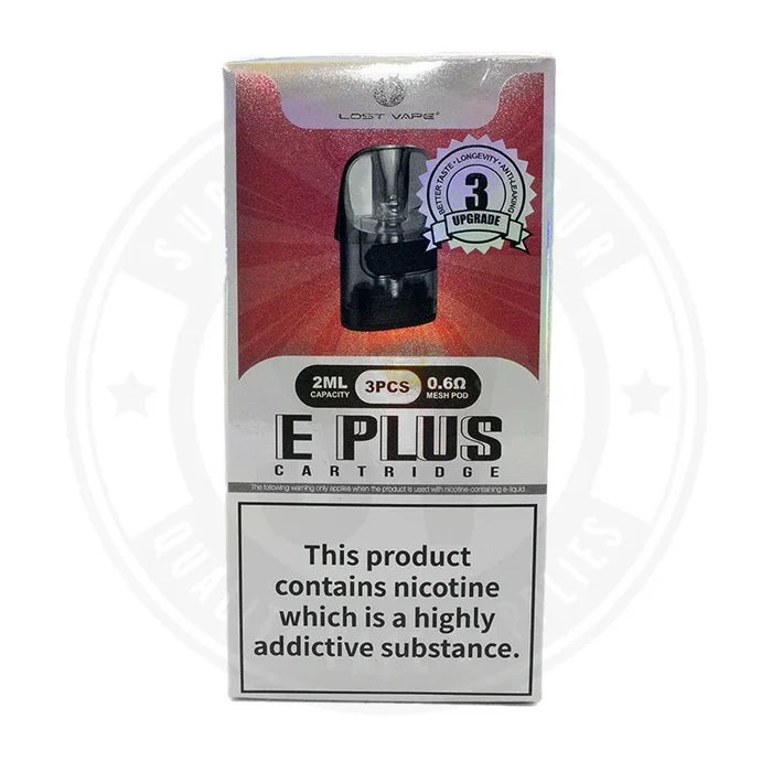 E Plus Replacement Pods by Lost Vape