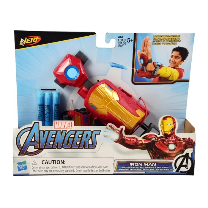 E4394 NERF IRON MAN LAUNCHER (+5 YEAR) A.I