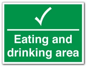 Eating and drinking area and tick