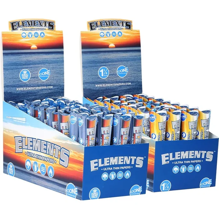 Elements Ultra Thin Pre-Rolled Cones | 32pk