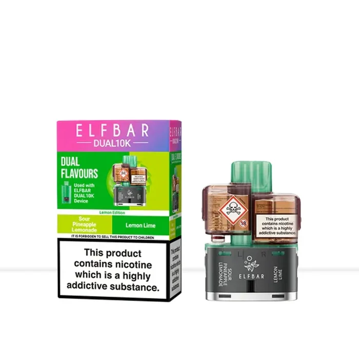 Elf Bar Dual 10K Lemon Edition Prefilled Pods