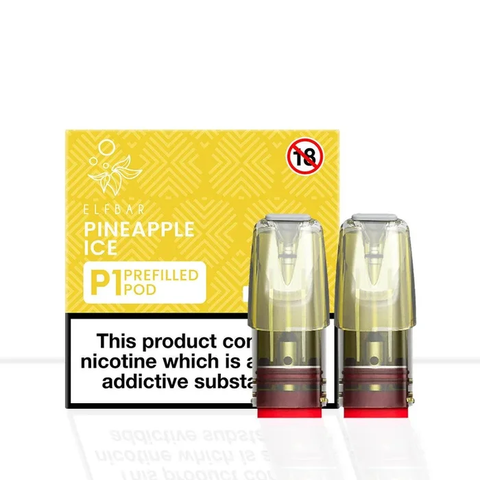 Elf Bar Mate P1 Pineapple Ice Vape Pods