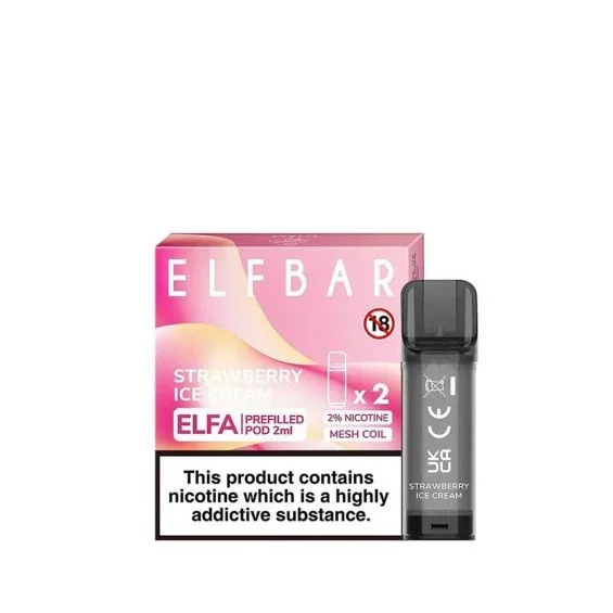 ELFA prefilled pod – Strawberry Ice Cream