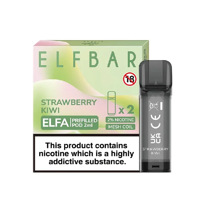 ELFA Prefilled Pod – Strawberry Kiwi 2ml