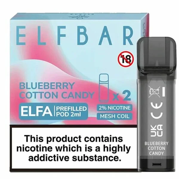 ELFA prefilled pods – Blueberry Cotton Candy
