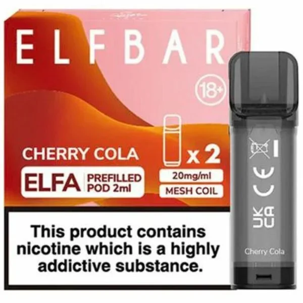 ELFA prefilled pods – Cherry Cola