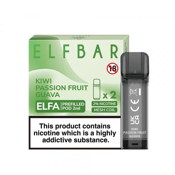 ELFA prefilled pods – Kiwi Passion