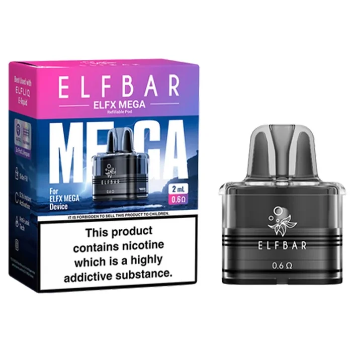 Elfx Mega XL Side Fill Replacement Pod By Elf Bar