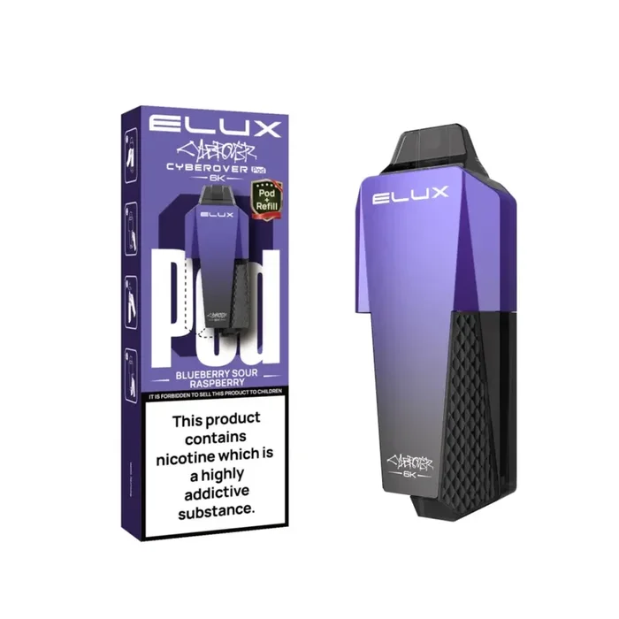Elux Cyberover 6K Blueberry Sour Raspberry Refill Pod