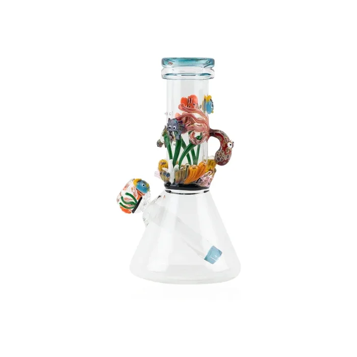 Empire Glassworks Under the Sea Beaker Bong – 8in
