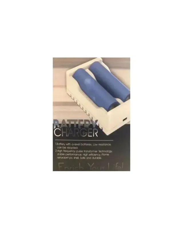 Enrich 2 Bay 18650 Battery Charger