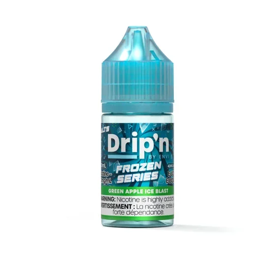 Envi Drip’n Frozen E-Liquid – Green Apple Ice Blast