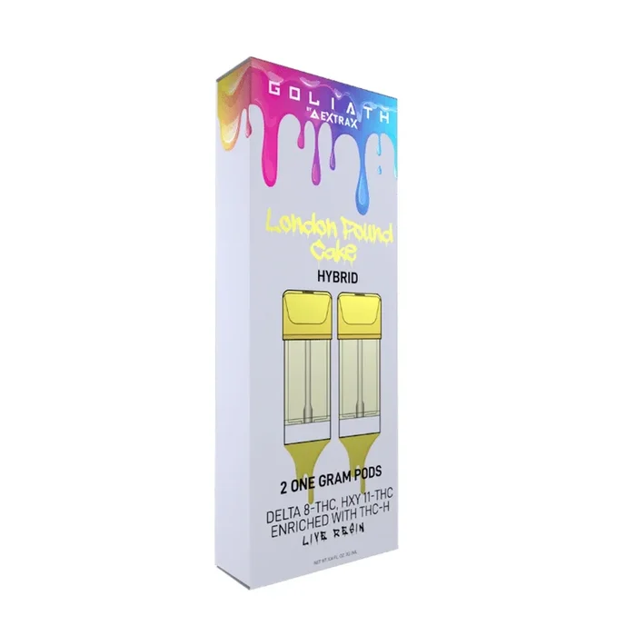 Extrax Goliath THC-B + Delta 8 Pods – 2 Pack