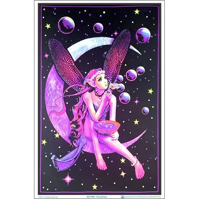 Fairy Dream Black Light Poster – 23″X35″