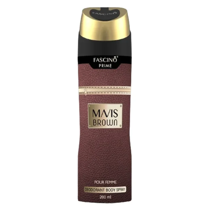 FASCINO DEODORANT MAVIS BROWN BODY SPRAY 200 ML