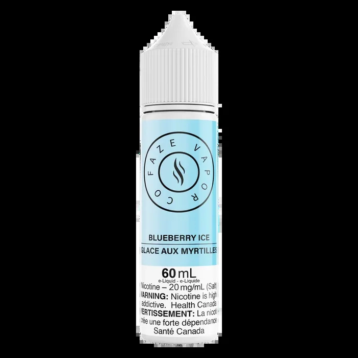 Faze Vapor Co 60mL Salts – Blueberry Ice