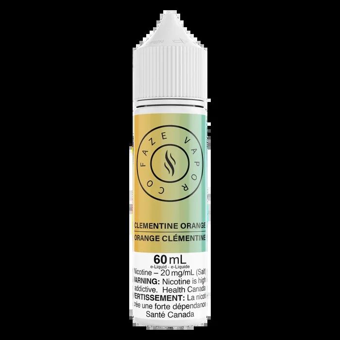Faze Vapor Co 60mL Salts – Clementine Orange
