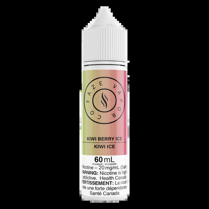 Faze Vapor Co 60mL Salts – Kiwi Berry Ice