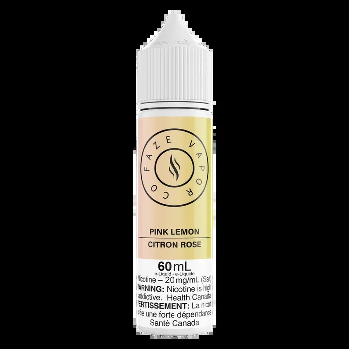 Faze Vapor Co 60mL Salts – Pink Lemon