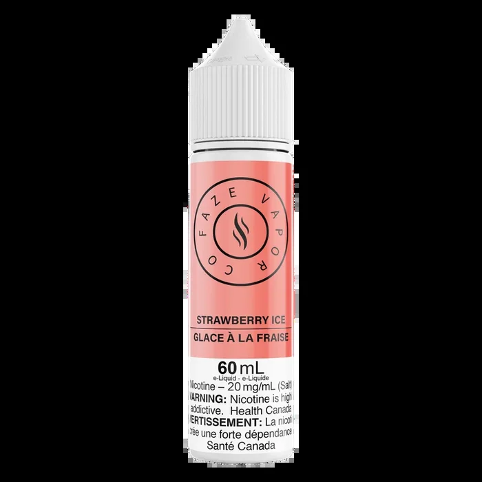 Faze Vapor Co 60mL Salts – Strawberry Ice