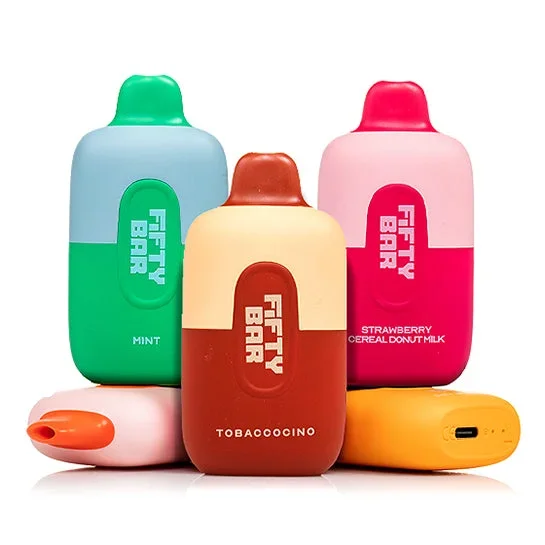 Fifty Bar Disposable Vape – 6,500 Puffs